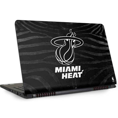 NBA Miami Heat Black Animal Print Dell Inspiron Skin